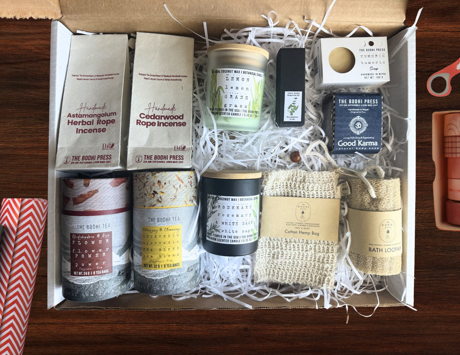 Boxed Self-Care Gift Sets | Natural Wellness Gifts for A Friend, Mother’s & Father’s Day, Birthdays , Boxed Gifts