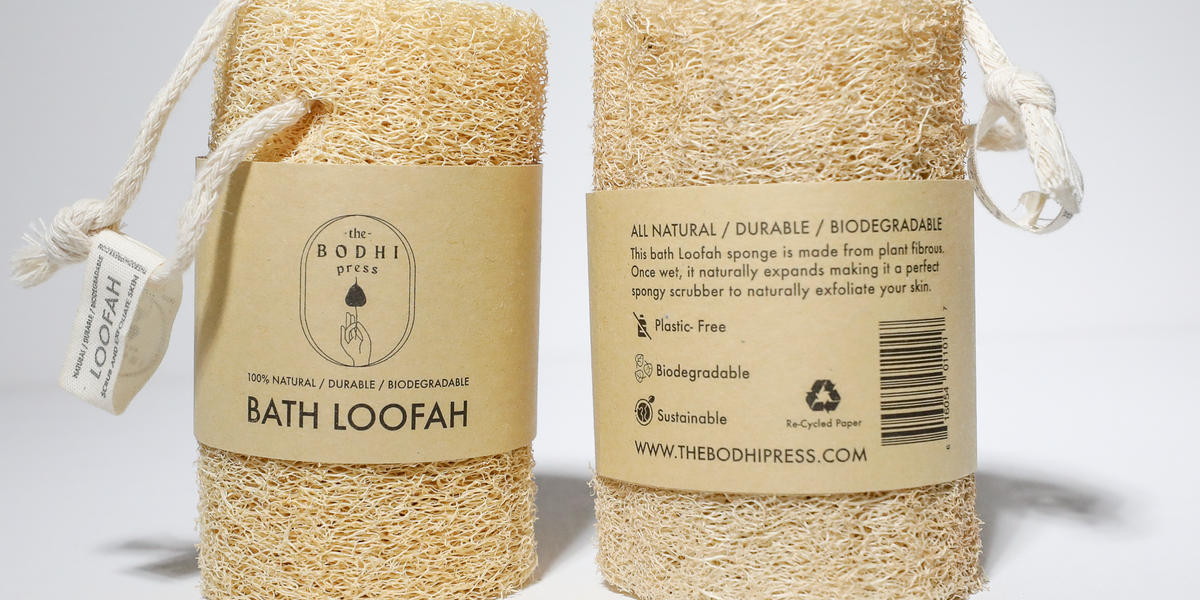 100% biodegradable natural bath sponge