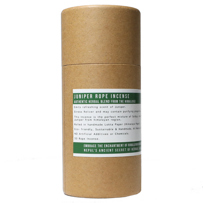 Juniper Rope Incense