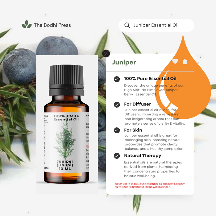 Juniper - 10ML 100% Pure Essential Oil