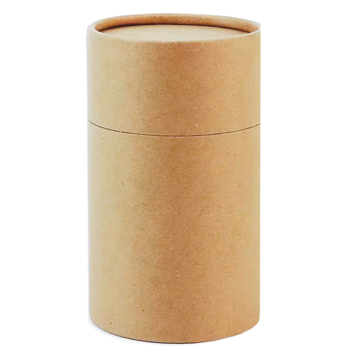 Kraft Paper Tubes with Lid, Round Paperboard Tubes, Kraft Paper Containers for Packaging, Crafts, Tea, Coffee, Cosmetic Pencils Gift Packaging