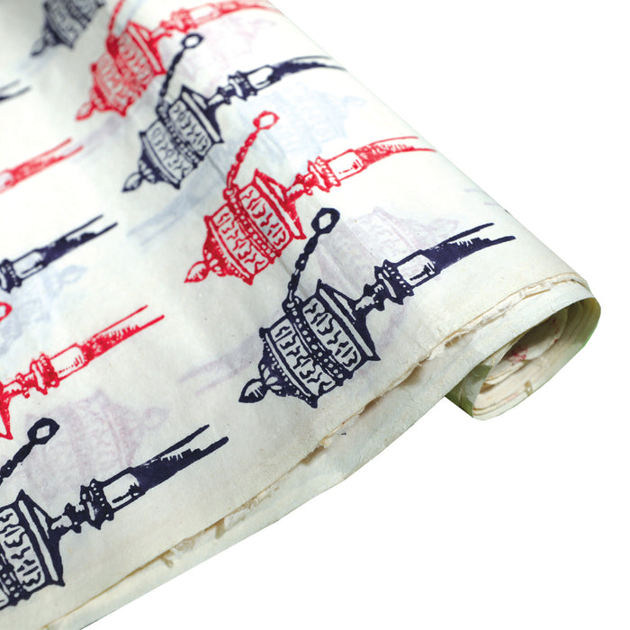 Sustainable Wrapping Paper Handmade from Tree-Free Lokta Paper I Reusable Gift Wrap 10 Sheets 20x30 inches